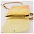 LOUIS VUITTON Monogram Vernis Walker Geldbörse Limone Gelb M91074 LV Auth BA10750 Golden - Ansicht 9