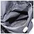 Zaino PRADA in nylon argento nero Auth bs33518 - vista 27