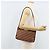 Borsa a Spalla in Tela Trotter Christian Dior Rossa Oro Auth LNZ038 - vista 20