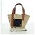 LOEWE - Borsa My Neighbor Totoro Studio Ghibli in rafia beige Auth 166978SM - vista 12