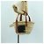 LOEWE - Borsa My Neighbor Totoro Studio Ghibli in rafia beige Auth 166978SM - vista 21