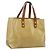 LOUIS VUITTON Borsa a Mano Monogram Vernis Reade PM Beige M91334 LV Auth LNZ014