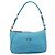 PRADA Schultertasche Nylon Hellblau Silber Auth LNZ298 - Ansicht 13