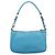 PRADA Schultertasche Nylon Hellblau Silber Auth LNZ298 - Ansicht 2