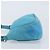 PRADA Schultertasche Nylon Hellblau Silber Auth LNZ298 - Ansicht 4