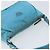 PRADA Schultertasche Nylon Hellblau Silber Auth LNZ298 - Ansicht 6