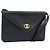 Céline CELINE Schultertasche aus Leder Schwarz Gold Auth ki6485 Golden