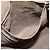 FENDI Tote Bag aus braunem Canvas mit Silber authentisch bs33677 - Ansicht 20