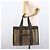 FENDI Tote Bag aus braunem Canvas mit Silber authentisch bs33677 - Ansicht 21