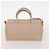 Borsa a Spalla Salvatore Ferragamo in Pelle 2 Pezzi Rosa Beige Auth BA10738 - vista 10