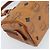 Borsa Boston Mini Vicetos Logogram MCM in PVC Marrone Oro Auth gh1736 D'oro - vista 16