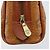 Borsa Boston Mini Vicetos Logogram MCM in PVC Marrone Oro Auth gh1736 D'oro - vista 17