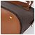 Céline Borsa a mano in tela Macadam CELINE in pelle PVC 2 in 1 marrone oro Auth ki6435 D'oro - vista 18