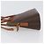 Céline Borsa a mano in tela Macadam CELINE in pelle PVC 2 in 1 marrone oro Auth ki6435 D'oro - vista 4