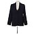 Autre Marque Marineblauer Wollblazer
