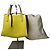 Vintage Marni Lederhandtasche Gelb