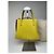 Vintage Marni Lederhandtasche Gelb - Ansicht 12