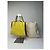 Vintage Marni Lederhandtasche Gelb - Ansicht 2