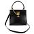 Céline Borsa a mano in pelle con catena Celine Nero - vista 11