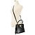 Céline Borsa a mano in pelle con catena Celine Nero - vista 12