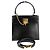 Céline Borsa a mano in pelle con catena Celine Nero - vista 13