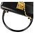 Céline Borsa a mano in pelle con catena Celine Nero - vista 7
