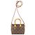 Pochette a Spalla Nano Speedy Monogram Louis Vuitton Marrone