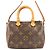 Pochette a Spalla Nano Speedy Monogram Louis Vuitton Marrone - vista 3