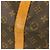Borsa Boston Keepall Bandoulière 60 Monogramma Louis Vuitton Marrone - vista 17