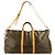 Borsa Boston Keepall Bandoulière 60 Monogramma Louis Vuitton Marrone - vista 3