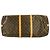 Borsa Boston Keepall Bandoulière 60 Monogramma Louis Vuitton Marrone - vista 4