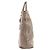 Borsa tote e a spalla Prada in pelle grigia a 2 vie Grigio - vista 3