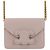 Céline Mini borsa a spalla Celine Triomphe Chain con porta carte Rosa