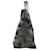 Prada Samtblumen Nylon Tote Bag Schwarz - Ansicht 3