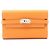 Hermès Kelly Wallet Medium Verso Orange