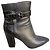 Autre Marque What For Stiefeletten aus schwarzem Leder