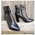 Autre Marque What For Stiefeletten aus schwarzem Leder - Ansicht 2