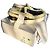 Mm6 Slip On Sneaker mit Kunstfellbesatz Silber Leder - Ansicht 5