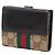 Billetera bifold Gucci GG Canvas Jackie Sherry Line Multicolor Beige - vista 2
