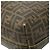 Borsa Tote Fendi Zucca Marrone in Pelle e PVC - vista 7