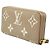 Zippy Geldbörse Monogram Empreinte Louis Vuitton Beige Grau Roh - Ansicht 2