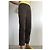 Pantalón Prada marrón de algodón satinado mezcla talla 36 FR (40 IT) Castaño - vista 11