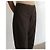 Pantalón Prada marrón de algodón satinado mezcla talla 36 FR (40 IT) Castaño - vista 7