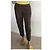 Pantalón Prada marrón de algodón satinado mezcla talla 36 FR (40 IT) Castaño - vista 9