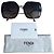 Gafas de sol Fendi Oversize Marrones Metal Castaño
