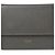 Céline Portafoglio trifold piccolo grigio per donna Celine Marrone - vista 2