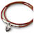 Hermès Hermes Viviride Fantasy Heart Cadena Choker Bangle Bracelet Brown  - view 2