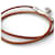 Hermès Hermes Viviride Fantasy Heart Cadena Choker Bangle Bracelet Brown  - view 4
