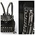 Jimmy Choo Suki Schwarzer Leder-Rucksack - Ansicht 7
