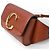 Borsa a spalla e vita in pelle marrone Chloé C - vista 3